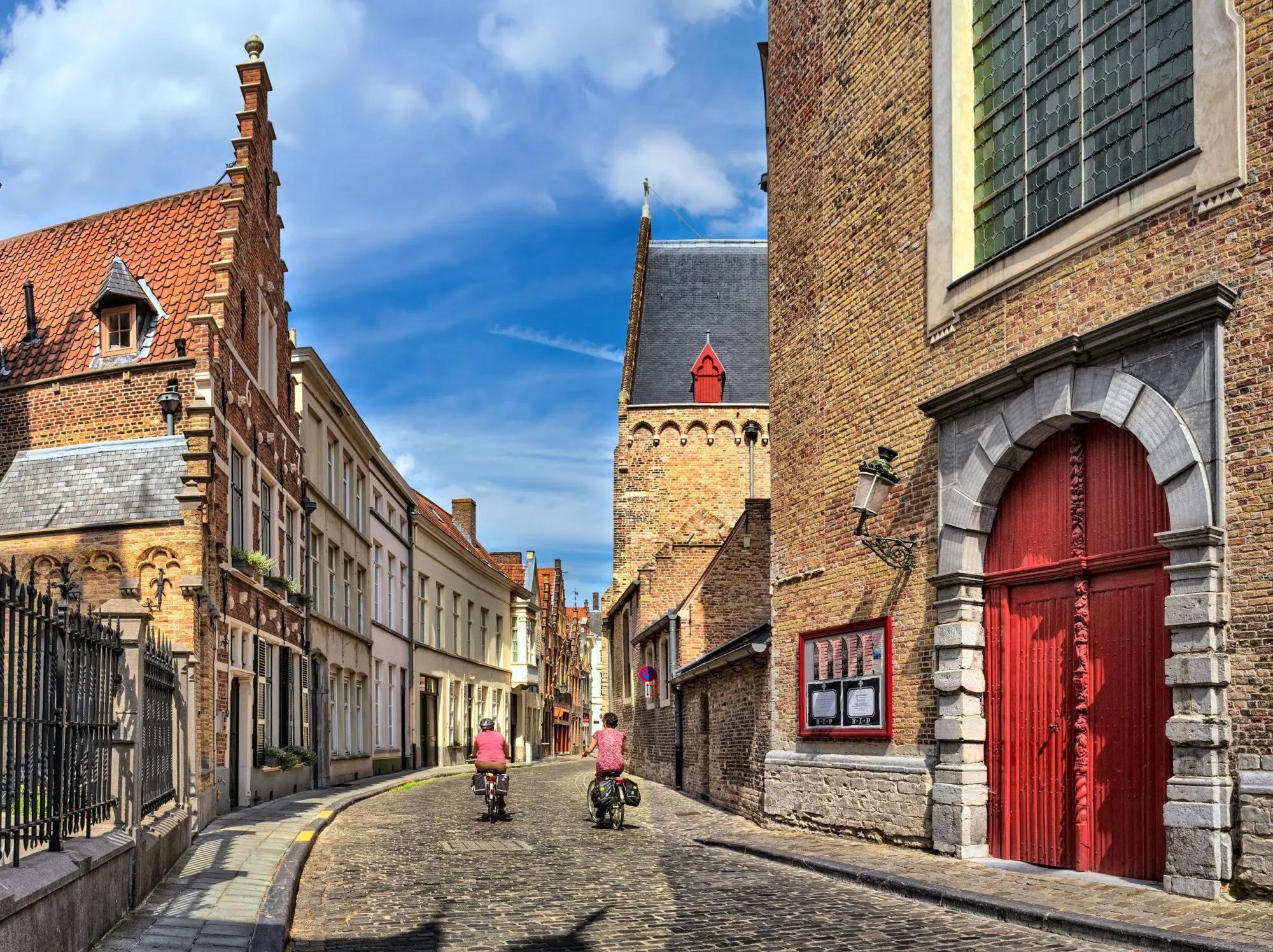 Fietstocht van Amsterdam naar Brugge